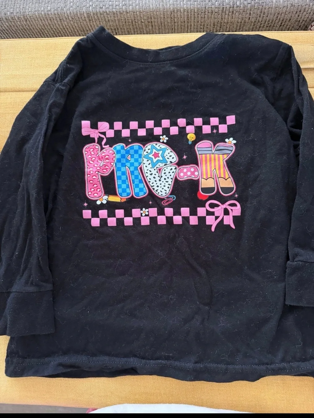 Pre-k girls shirt